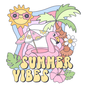 Summer Vibes DTF Design - Ready to Press V4 | Iris DTF