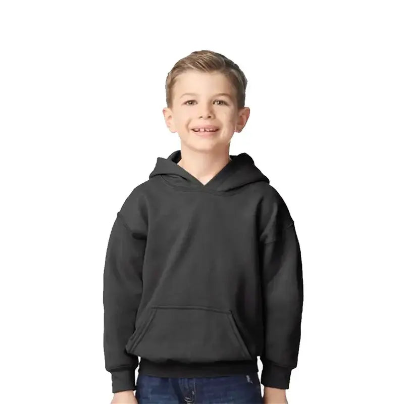 Gildan 18500B Heavy Blend™ Hooded Youth Sweatshirt - Iris DTF 