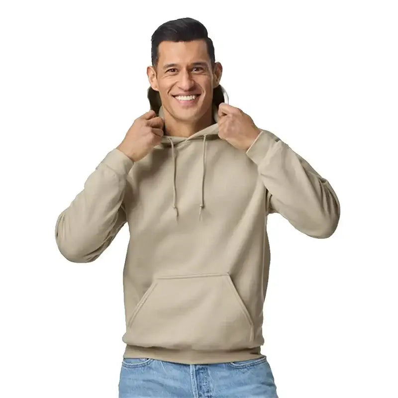 Gildan 18500 Heavy Blend™ Hooded Unisex Sweatshirt - Iris DTF 
