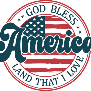 God Bless America Design DTF-Ready Press (V2) | Iris DTF
