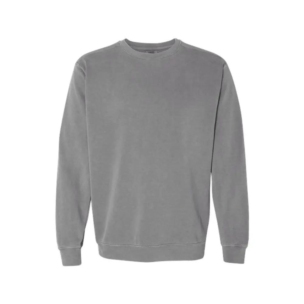 Comfort Colors 1566 Garment-Dyed Crewneck Unisex Sweatshirt - Iris DTF 
