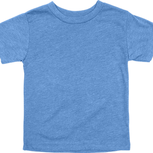 Bella + Canvas 3001T Toddler Jersey Short Sleeve T-Shirt – Heather Columbia Blue