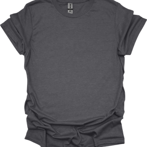 Gildan 64000 Unisex Softstyle Ringspun Short Sleeve T-Shirt – Heather Dark Grey