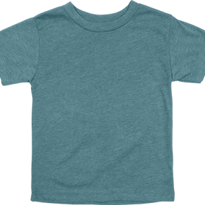 Bella + Canvas 3001T Toddler Jersey Short Sleeve T-Shirt – Heather Deep Teal
