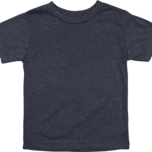 Bella + Canvas 3001T Toddler Jersey Short Sleeve T-Shirt – Heather Navy