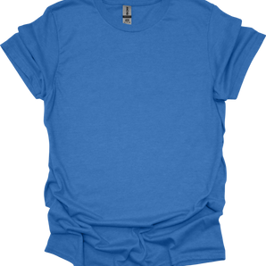 Gildan 64000 Unisex Softstyle Ringspun Short Sleeve T-Shirt – Heather Royal