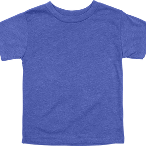 Bella + Canvas 3001T Toddler Jersey Short Sleeve T-Shirt – Heather True Royal