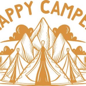 Happy Camper Design - DTF Ready To Press