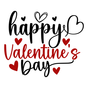 Happy Valentine's Day Heart Design | Iris DTF