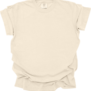 Comfort Colors 1717CL – Ivory Size S - Front View