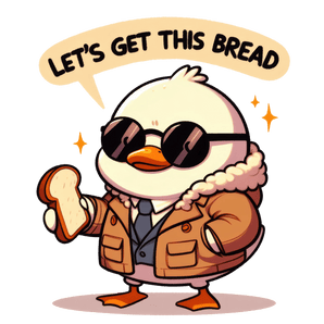 Let's Get This Bread Design Ready to Press | Iris DTF