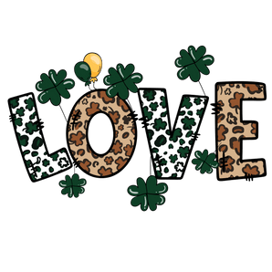 St. Patrick's Day Love Design Ready to Press | Iris DTF