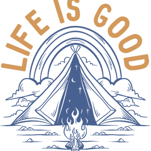 Life Is Good Design - DTF Ready To Press