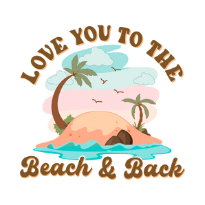Beach Lover Design DTF-Ready to Press (V1) | Iris DTF