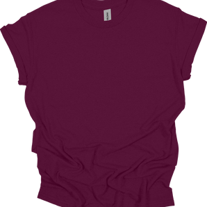Gildan 5000 Unisex Heavy Cotton Short Sleeve T-Shirt – Maroon
