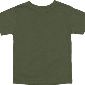 Bella + Canvas 3001T Toddler Jersey Short Sleeve T-Shirt – Military Green