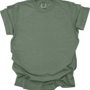 Comfort Colors 1717CL – Moss Size S - Front View