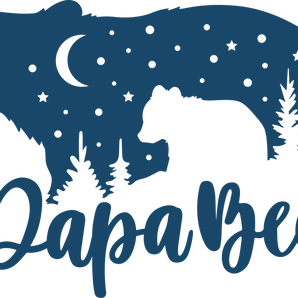 Papa Bear Design - DTF Ready To Press