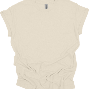Gildan 5000 Unisex Heavy Cotton Short Sleeve T-Shirt – Natural