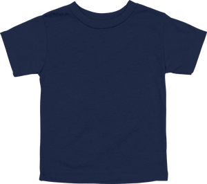 Bella + Canvas 3001T Toddler Jersey Short Sleeve T-Shirt – Navy