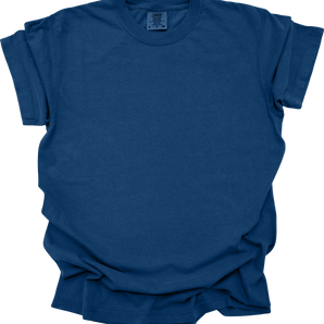 Comfort Colors 1717CL – Navy Size S - Front View