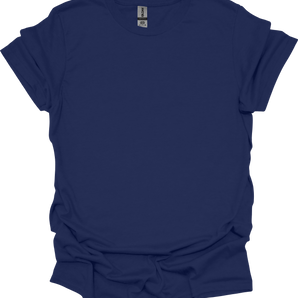Gildan 64000 – Navy Size S - Front View