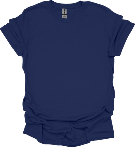 Gildan 64000 – Navy Size S - Front View