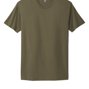 Next Level 3600 Unisex Cotton Crew Short Sleeve T-Shirt – Military Green