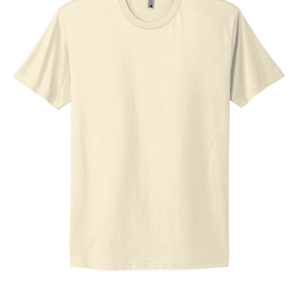 Next Level 3600 Unisex Cotton Crew Short Sleeve T-Shirt – Natural