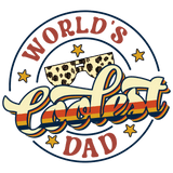World's Coolest Dad Design DTF Ready to Press | Iris DTF