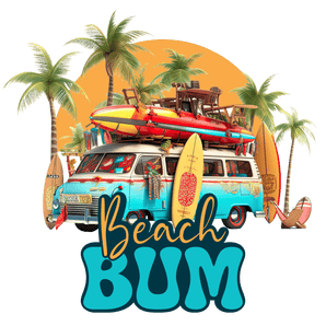 Beach Bum Design DTF-Ready to Press | Iris DTF