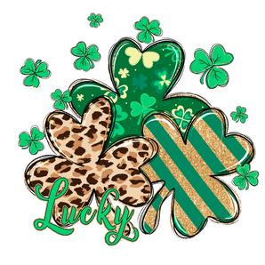 Lucky Clover St. Patrick's Day Design | Iris DTF