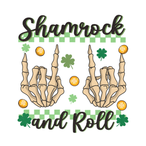 Shamrock and Roll Saint Patrick's Day Press V2 | Iris DTF