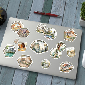 UV DTF - US National Parks PC Sticker Pack