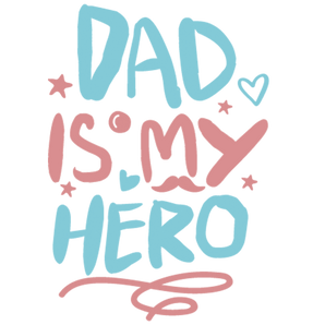 Dad Is My Hero Design DTF-Ready to Press | Iris DTF