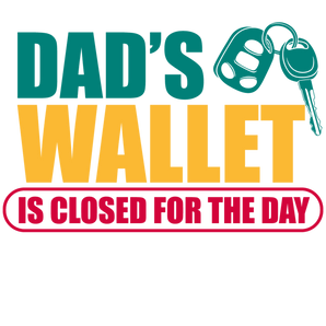 Dad's Wallet Funny Father's Day Design | Iris DTF