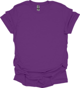 Gildan 64000 – Purple Size S - Front View