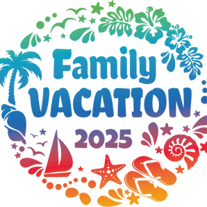 2025 Summer Matching Family Vacation Design | Iris DTF