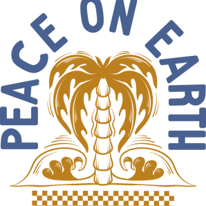 Peace On Earth Design - DTF Ready To Press