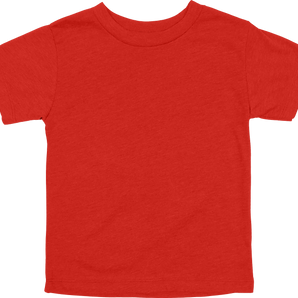 Bella + Canvas 3001T Toddler Jersey Short Sleeve T-Shirt – Red