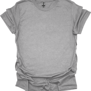Gildan 64000 – Sport Grey Size S - Front View