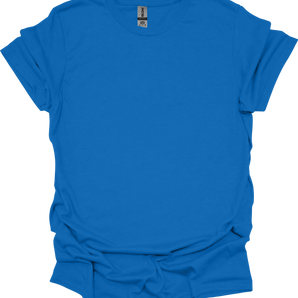 Gildan 64000 Unisex Softstyle Ringspun Short Sleeve T-Shirt – Royal