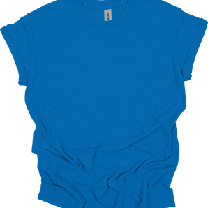 Gildan 5000 Unisex Heavy Cotton Short Sleeve T-Shirt – Royal