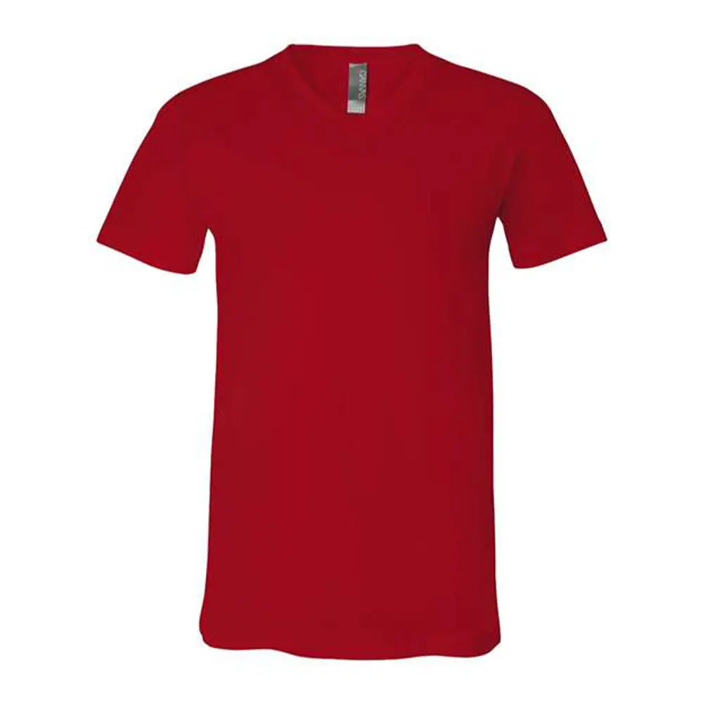 Custom | Bella + Canvas 3005 Jersey V-Neck Unisex Tee - Iris DTF 