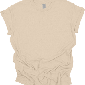 Gildan 5000 Unisex Heavy Cotton Short Sleeve T-Shirt – Sand