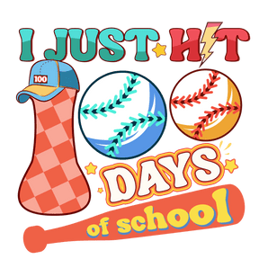 I Hit 100 Days of School Design DTF-Ready (V1) | Iris DTF