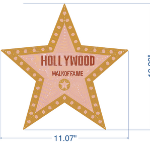 24021 Walk of Fame Rhinestone | Iris DTF