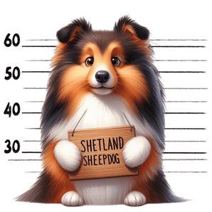 Shetland Sheepdog Dog Dad Design | Iris DTF