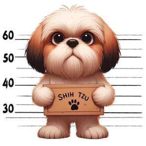 Little Shih Tzu Design - DTF Ready To Press