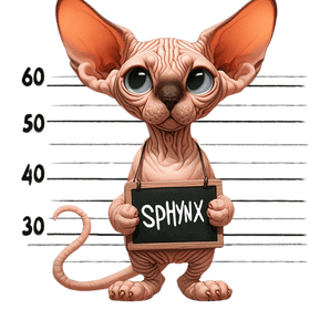 Sphynx Cat Dad Design - DTF Ready To Press